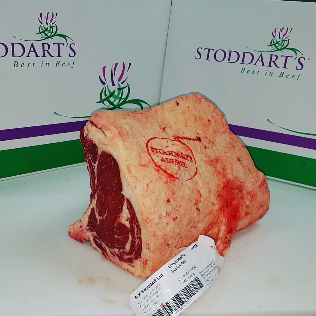 Image of Stoddarts rib of beef.