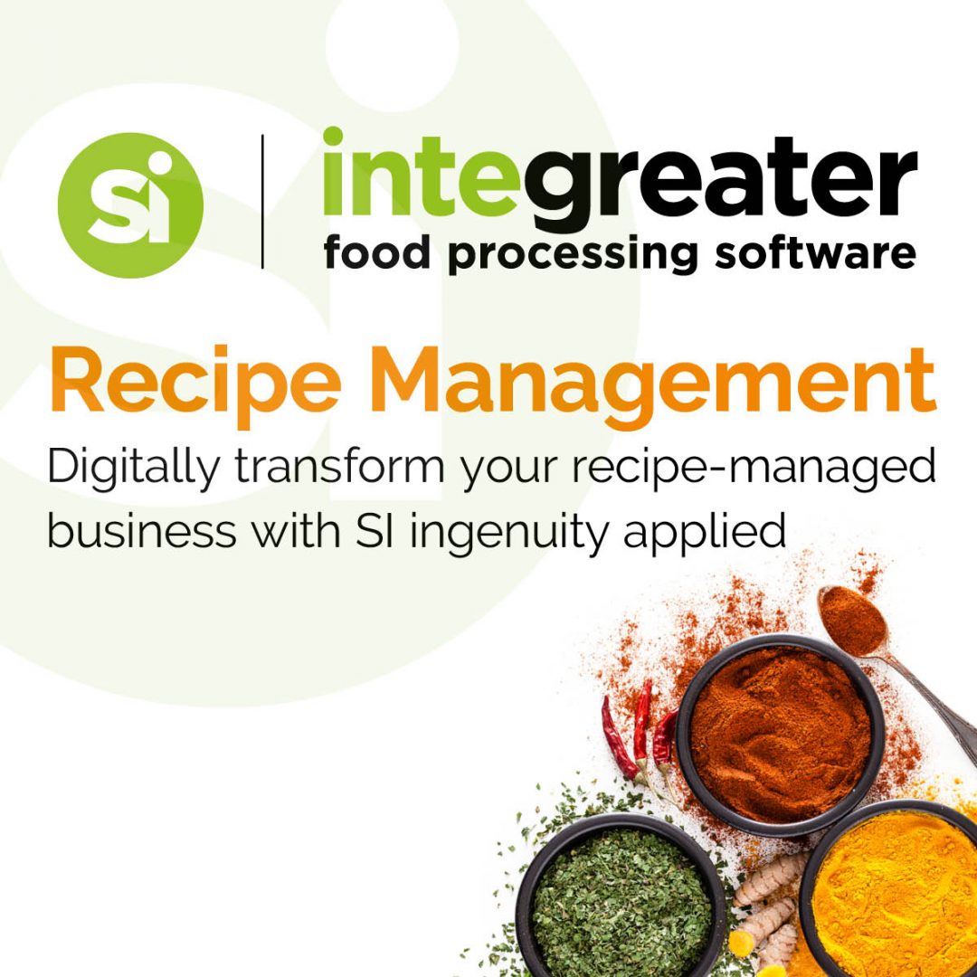 Digitally transform your recipe - managed business with SI ingenuity applied
