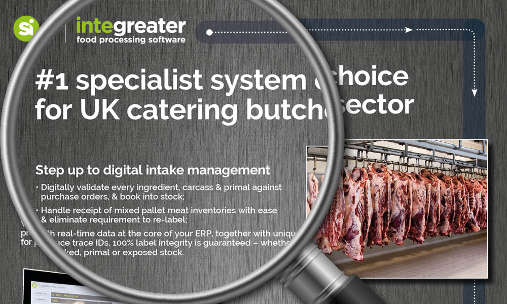 1st Specialist system for UK catering butcher sector